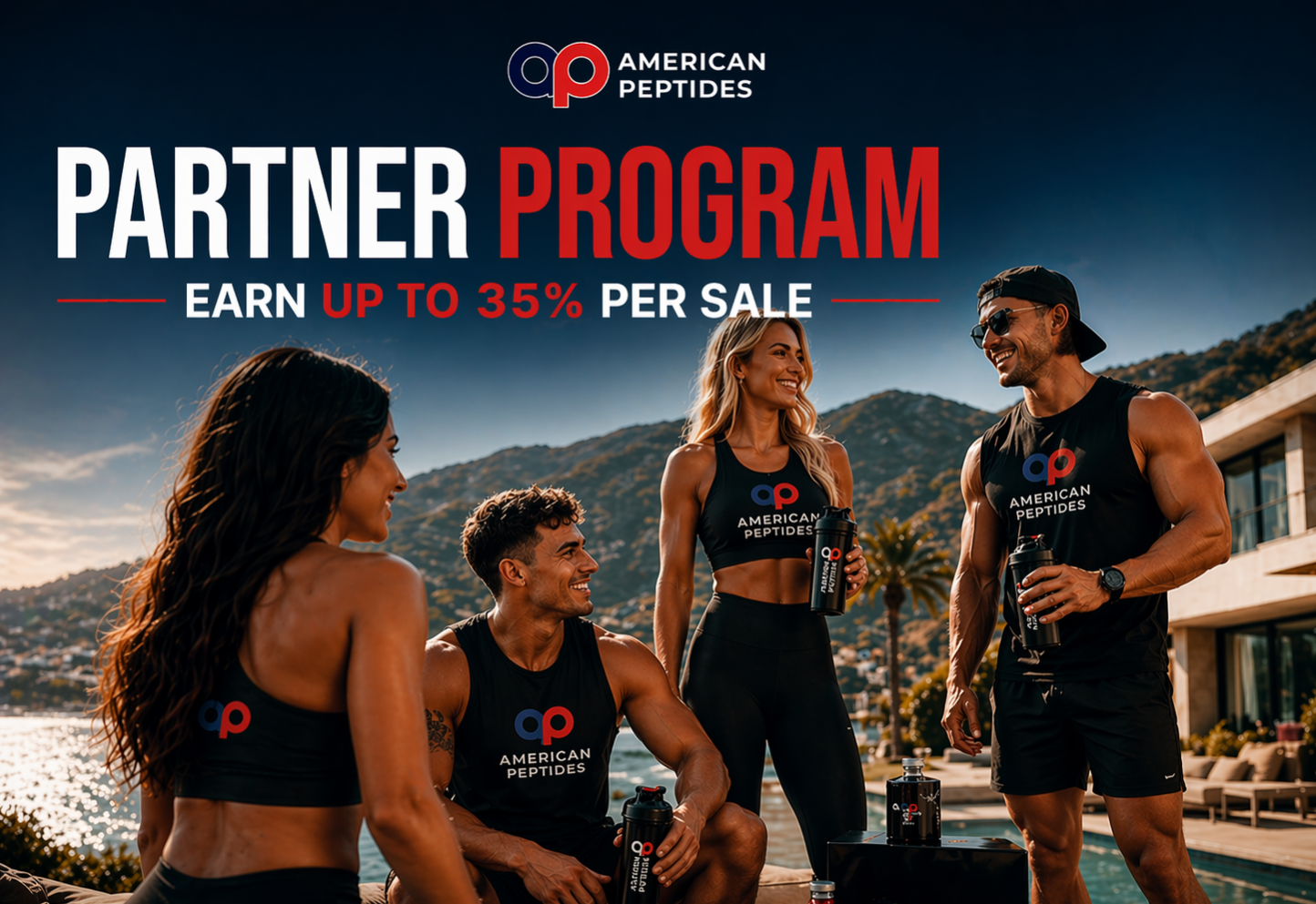American Peptides Partner Program - Earn Up to 35% Per Sale